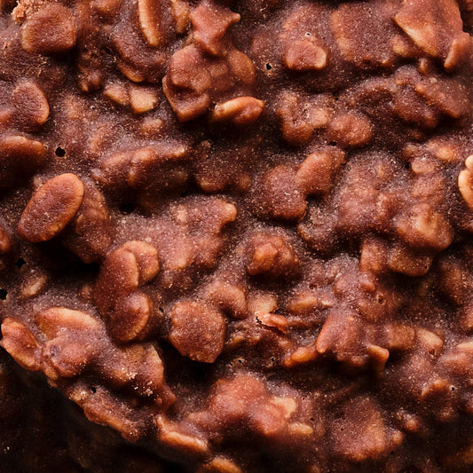 No-Bake Chocolate & Peanut Butter Cookie