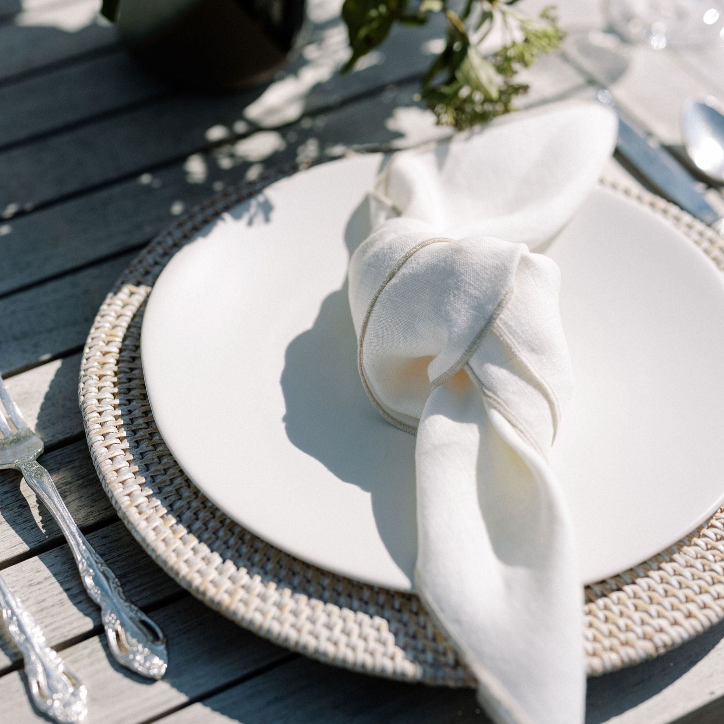 Linen Napkins - Ivory