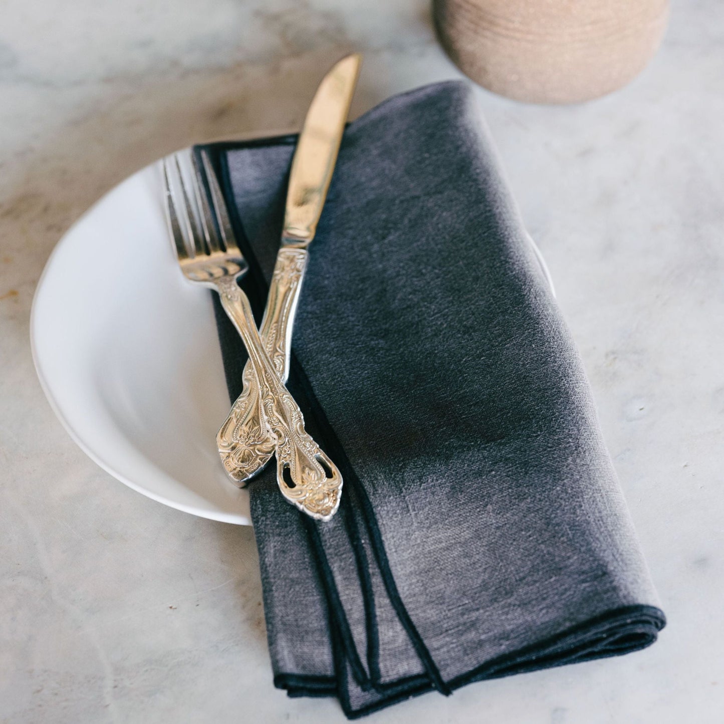 Linen Napkins - Slate
