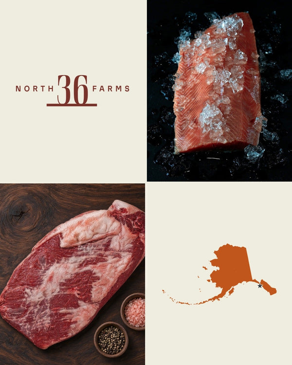 Smoker's Surf & Turf: whole brisket and a whole side of wild King salmon