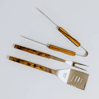 Pappy & Company Barrel Stave Grilling Tool Set