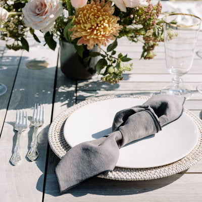 Linen Napkins - Slate