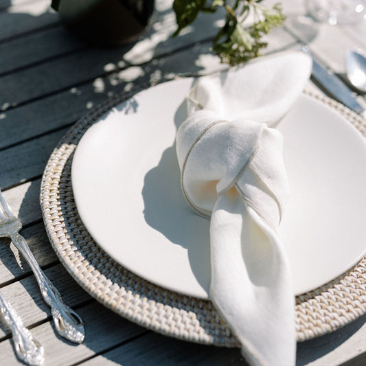 Linen Napkins - Ivory