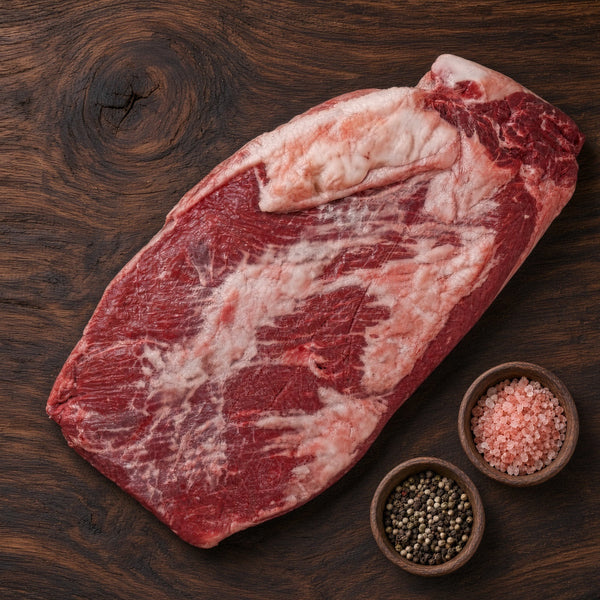 Whole packer brisket from North 36 Farms heritage Black Angus