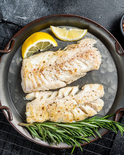 Cooked wild Alaskan black cod