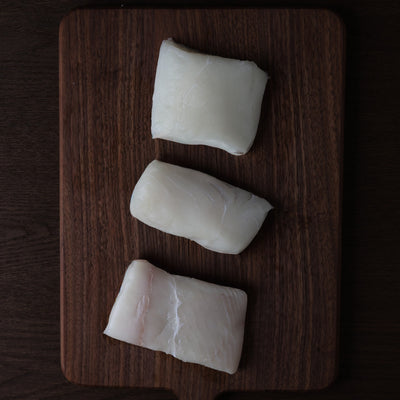 Wild Alaskan halibut individual portions