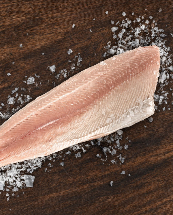 Wild Alaskan white king salmon filet